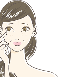 小じわ・毛穴の開き